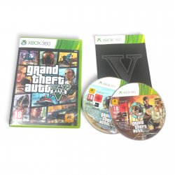 Microsoft Xbox 360 - Grand Theft Auto V (CIB : Complete In Box