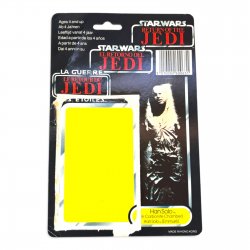 Star Wars: Return of the Jedi - Han Solo (in Carbonite Chamber) Tri-logo 70-Back Cardback (Tri-logo 70-Back