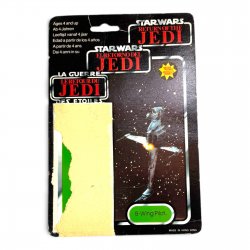 Star Wars: Return of the Jedi - B-Wing Pilot Tri-logo 70-Back Cardback (Tri-logo 70-Back