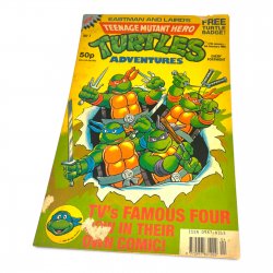 Eastman and Laird's Teenage Mutant Hero Turtles Adventures no.1 (UK Exclusive