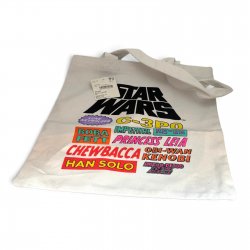 Star Wars: Retro Character Names - Canvas Tote Bag (Japan)