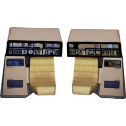 Star Trek: The Next Generation Replica 1/6 Enterprise-D Bridge Consoles Set