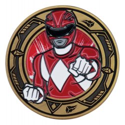 Power Rangers Collectable Coin Red Ranger Limited Edition