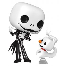 The Nightmare Before Christmas POP! & Buddy Vinyl Figure Jack & Zero 9 cm