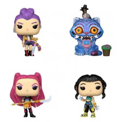 KPop Demon Hunters POP! Vinyl Figures 4-Pack KPOP DH