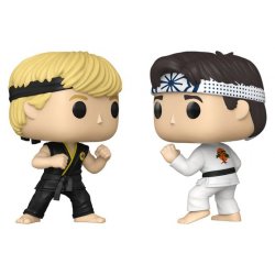 Karate Kid POP! Movies Vinyl Figures 2-Pack Johnny & Daniel 9 cm