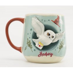 Harry Potter Mug Hedwig 2D Relief Figural