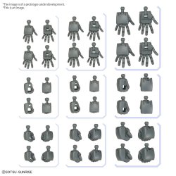 Gundam Model Kit Accessory Set Gunpla 04 Build Hands Round