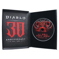Diablo Replica 30th Anniversary CD-ROM Limited Edition 11 cm