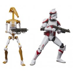 Star Wars: Battlefront II Black Series Action Figure 2-Pack Phase I Assault Trooper & Battle Droid Officer 15 cm