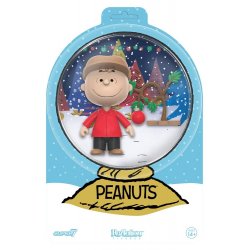 Peanuts ReAction Action Figure Charlie Brown and Sad Tree (Snow Globe Card Back)