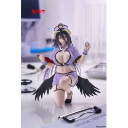 Overlord PVC Figure Desktop Cute Albedo (Nurse Ver.) Renewal 13 cm