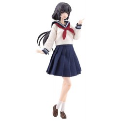 Sousaishojoteien Plastic Model 1/10 Kiru Pla Kuon Yakushiji Touou High School Uniform 16 cm