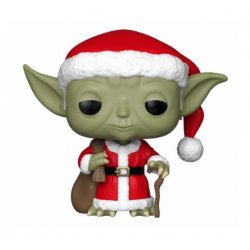Star Wars POP! Vinyl Bobble-Head Holiday Santa Yoda 9 cm