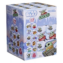 Star Wars Mini Figures 4 cm Grogu Force Freeze Series 2 Blind Box Display (24)