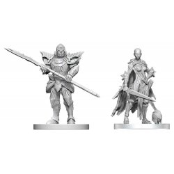 Pathfinder Battles Deep Cuts Unpainted Miniature Nail & Rack Hellknights 14 cm