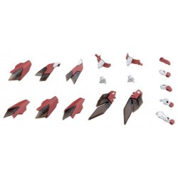 Kotobukiya M.S.G. Model Kit Accessory Set Expansion Armor Type E Deep Red Ver. 6 cm