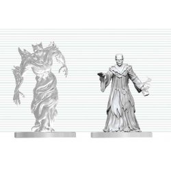 Dungeons & Dragons Nolzur's Marvelous Miniatures Unpainted Miniature Ghast Gravecaller & Wraith 14 cm