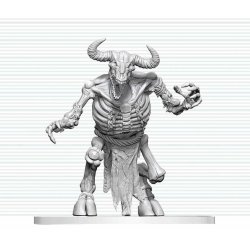 Dungeons & Dragons Nolzur's Marvelous Miniatures Unpainted Miniature Minotaur Skeleton 17 cm