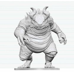 Dungeons & Dragons Nolzur's Marvelous Miniatures Unpainted Miniature Hezrou 17 cm