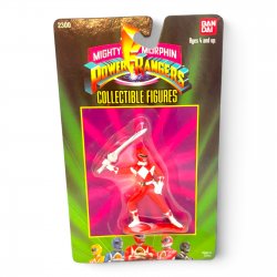 Mighty Morphin Power Rangers: Collectible Figures - Red Ranger (MOC : Mint On Card