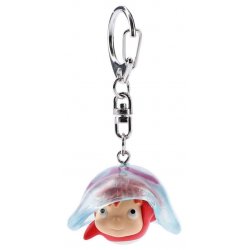 Ponyo 3D Keychain Ponyo and jellyfish