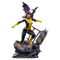 Marvel Kitty Pride & Lockheed X-Men Comics BDS Art Scale Statue 1/10 Kitty Pride & Lockheed 24 cm