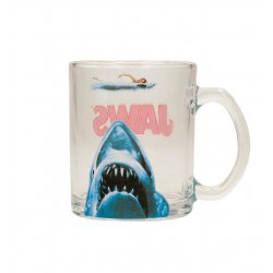 Jaws Glass Mug Poster