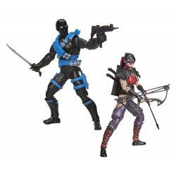 G.I. Joe Classified Series Action Figure 2-Pack Snake Eyes & Kim "Jinx" Arashikage 15 cm