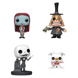The Nightmare Before Christmas POP! Disney Vinyl Figures 4-Pack Black Friday Bundle 9 cm