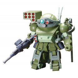Soukoukihei Botoms Kakuyakutaruitan D-Style Plastic Model Kit Burglary Dog 11 cm
