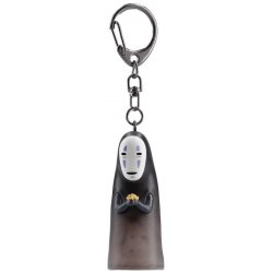 Spirited Away 3D Keychain No Face with gold dust
