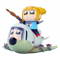 Pop Team Epic Chibi Creature Vinyl Figures 2-Pack POPUKO & PIPIMI: Skeleton Competition Ver.