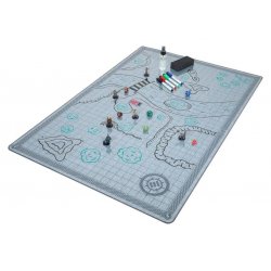 Enhance Tabletop Grid Mat Deluxe RPG Campaign Kit Stone