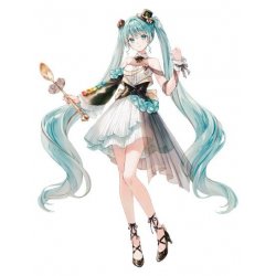 Hatsune Miku x Tirol Choco Collaboration PVC Figure Coffee Nougat Ver. 19 cm
