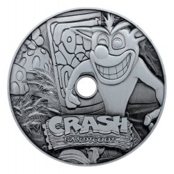 Crash Bandicoot Replica Metal CD-ROM Collectible Limited Edition 11 cm