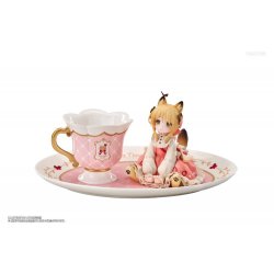 Original Character DLC Series PVC Figure Tea Time Cats Orange Cat 10 cm