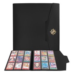 Enhance Binder 9 Pocket Card Binder Black 30 x 25 x 3 cm
