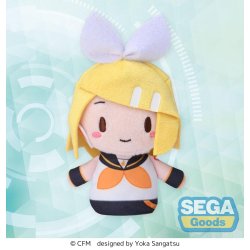 Kagamine Rin & Len Fuwa Petit Plush Kagamine Rin Finger Mascot 10 cm
