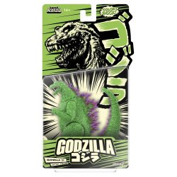 Godzilla Toho Super Kaiju Action Figure Godzilla 2001 (Color Shock, Clear Green Glitter with Metallic)