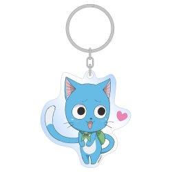 Fairy Tail: 100 Years Quest Acrylic Keychain Happy 6 cm