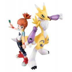 Digimon Tamers G.E.M. Series PVC Figure Renamon & Ruki Makino 13 cm (Repeat)