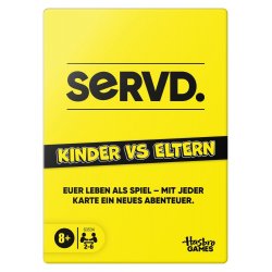 SERVD Card Game Kids vs Parents *German Version*