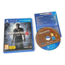 PlayStation 4 - Uncharted 4: A Thief's End (CIB: Complete In Box