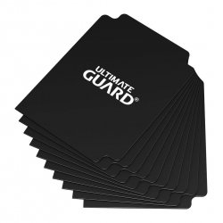 Ultimate Guard Card Dividers Tarjetas Separadoras para Cartas Tamaño Estándar Negro (10)