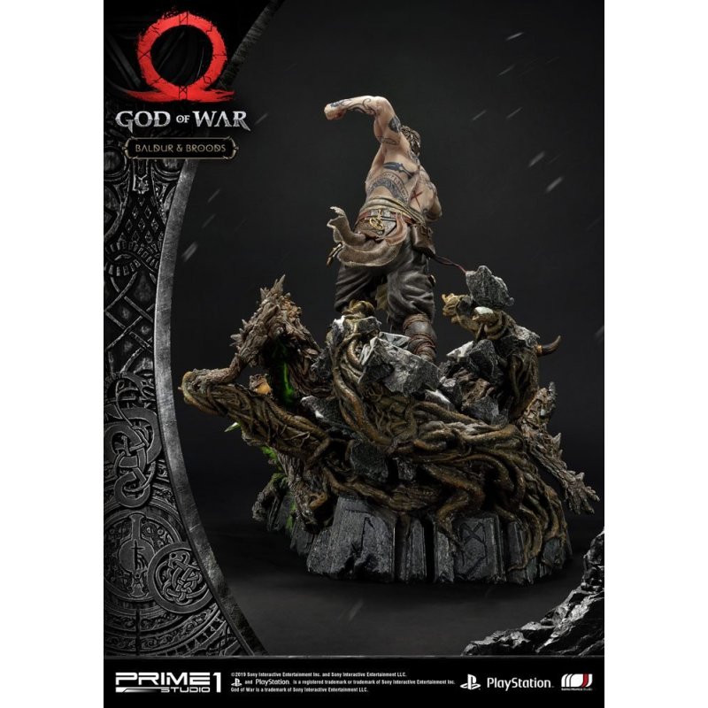 God of War (2018): Baldur & Broods - Statue 62 cm - Prime 1 Studio