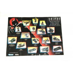 Batman Animated Series - Brochure Foldout Toy Catalog