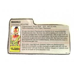GI Joe – Ripper (v1) Waaghals Dutch File Card