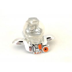 Teenage Mutant Ninja Turtles - Dimension X Michelangelo (Chrome) Helmet