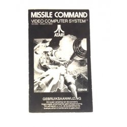 Atari 2600 – Missile Command Instructions (Dutch)